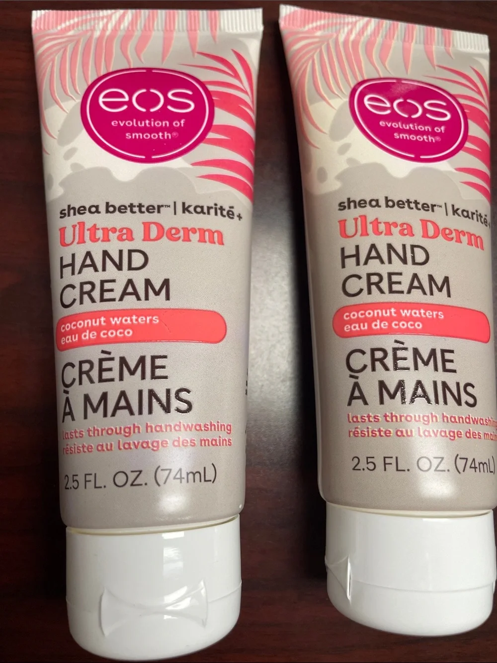 eos Ultra Derm Hand Cream Coconut Waters